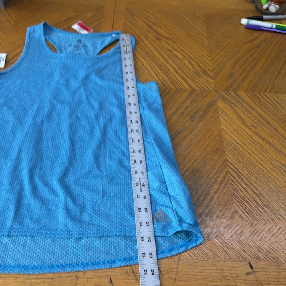 Adidas Women's Blue Tank Top - Picture 7 of 8